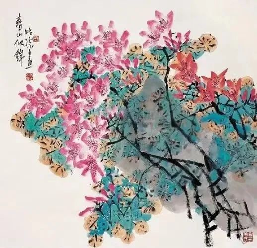 著名画家郭怡孮应邀参展中国书画名家邀请展，以“国色”献国庆