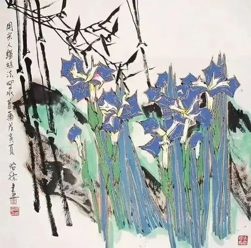 著名画家郭怡孮应邀参展中国书画名家邀请展，以“国色”献国庆