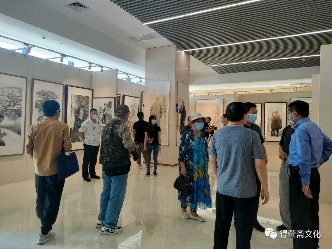 “到人民中去——喜迎二十大·范扬中国画作品展”在天津开幕