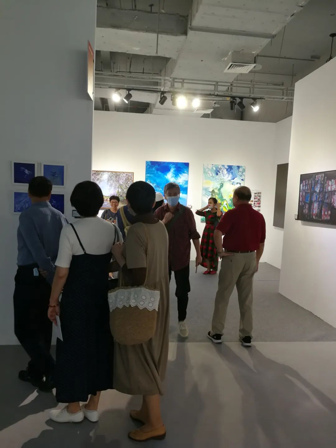 艺术家一山参展2022艺术上海国际博览会