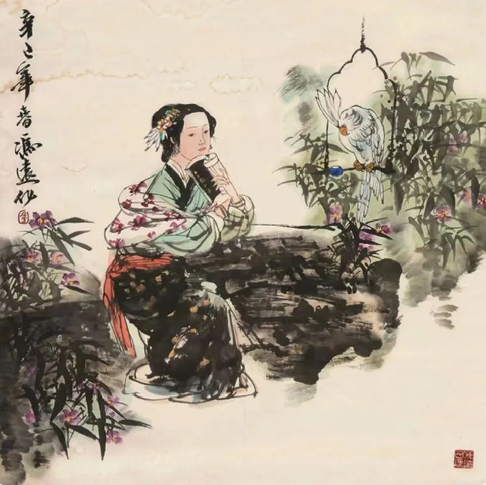 藕花深处寻清凉，著名画家冯远应邀参展“丹青颂中华——全国书画名家邀请展”