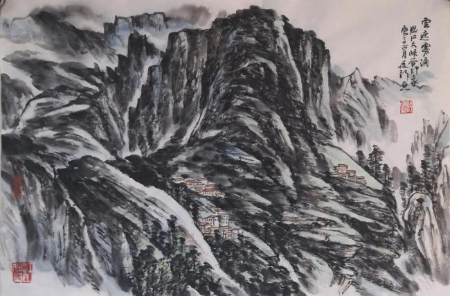 丹青描绘山乡巨变——著名画家舒建新笔下的独龙江风情