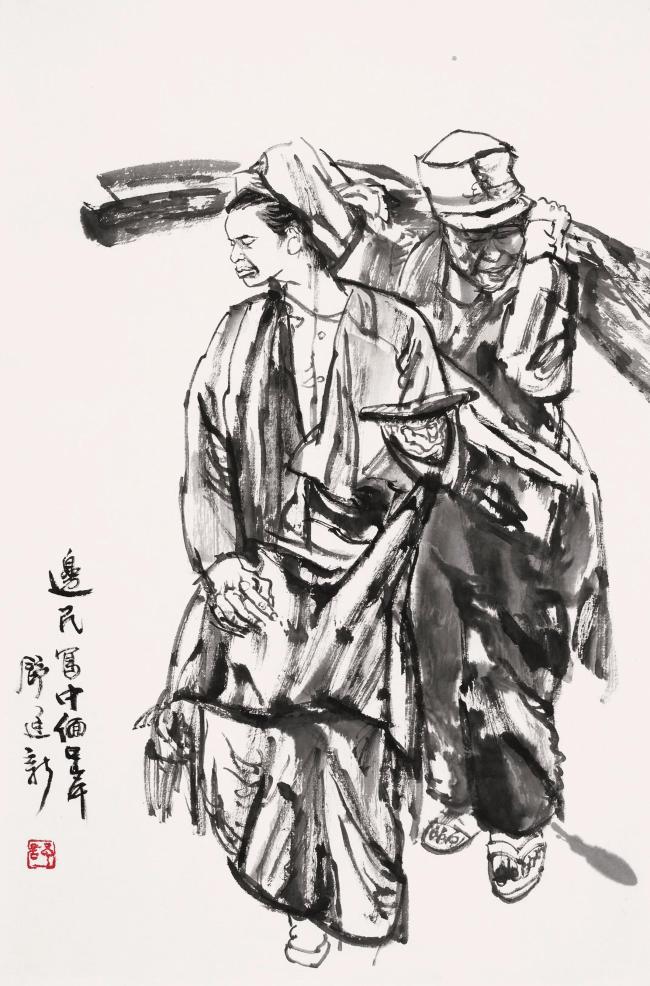 丹青描绘山乡巨变——著名画家舒建新笔下的独龙江风情