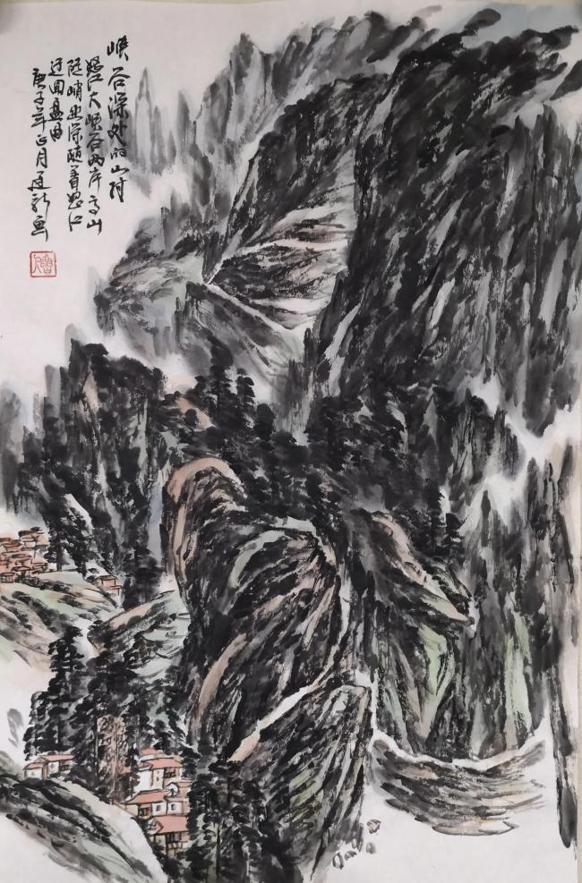 丹青描绘山乡巨变——著名画家舒建新笔下的独龙江风情