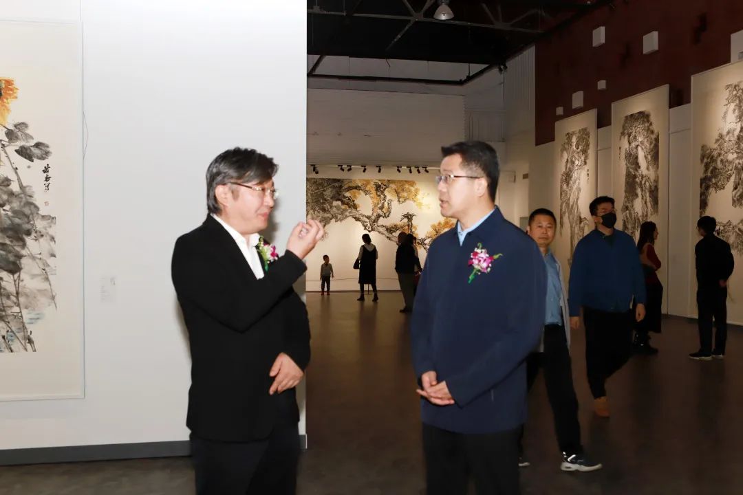 “天下有风——刘海勇中国画作品展”在江苏江阴立澄艺术馆隆重开幕