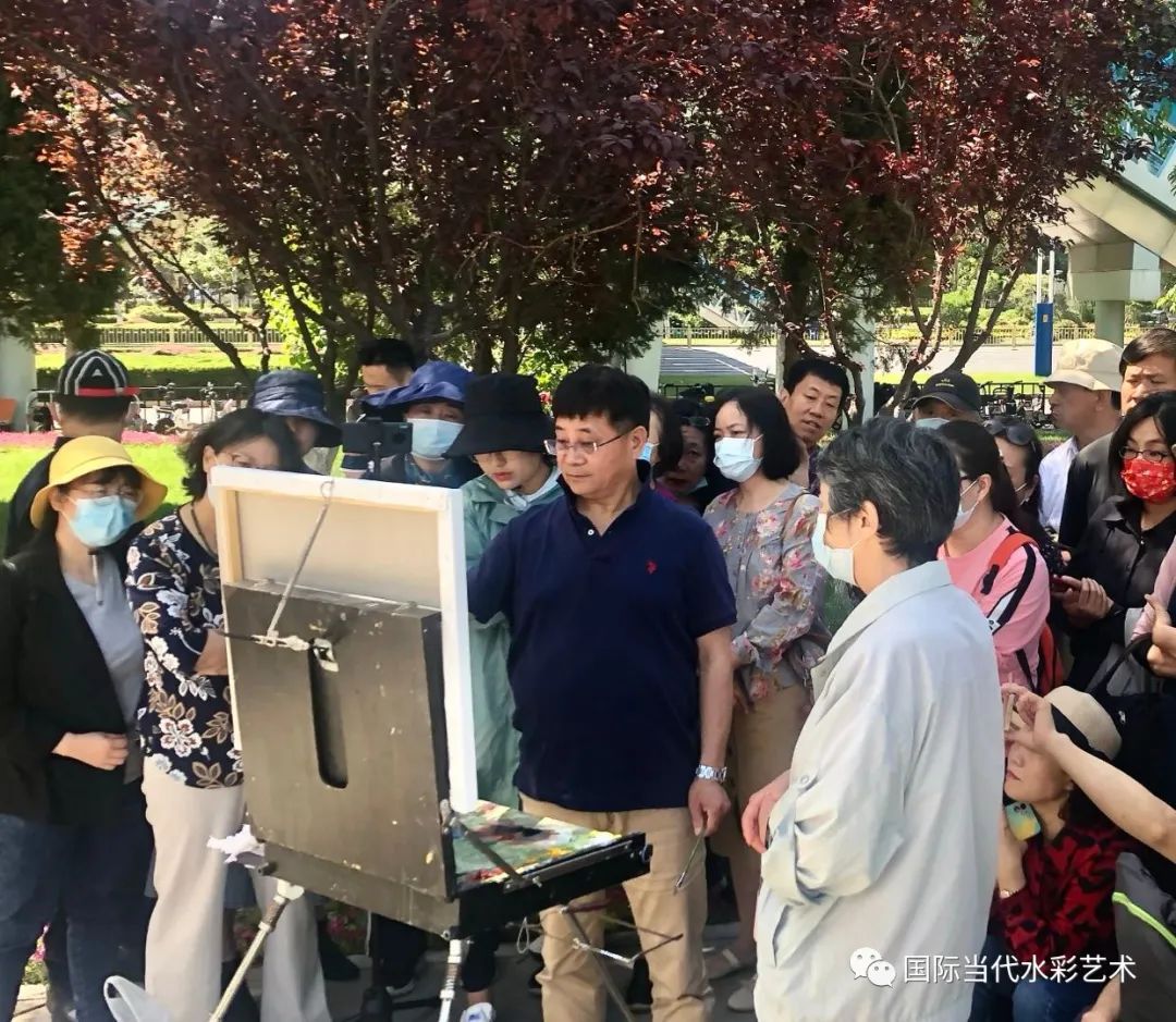 朦胧之大美——著名画家曲宝来参展“青岛市美协水彩画艺委会学术顾问委员作品网络展”