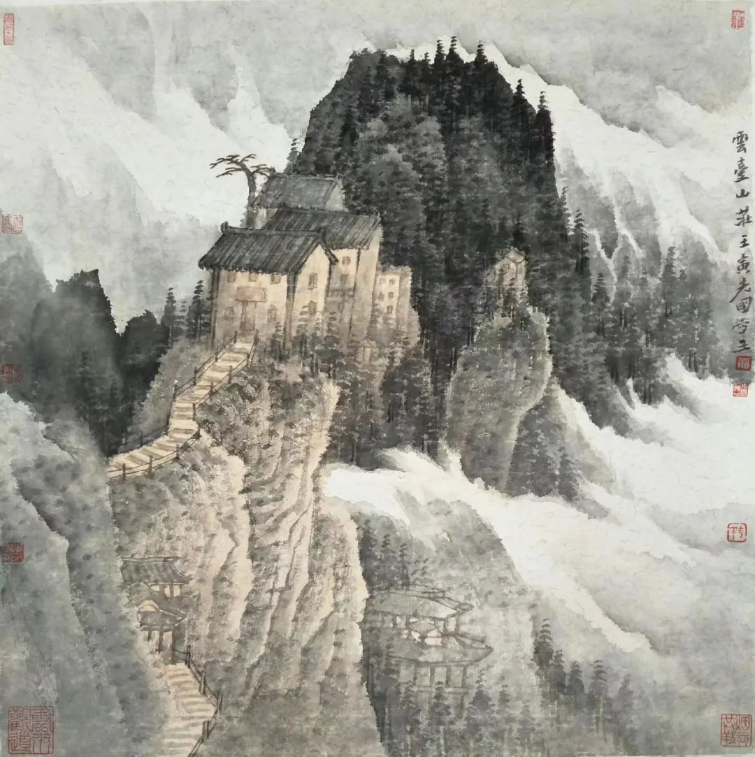 揽胜集翠——著名画家曾先国写生华山奇景