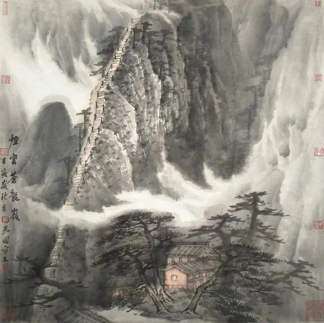 揽胜集翠——著名画家曾先国写生华山奇景