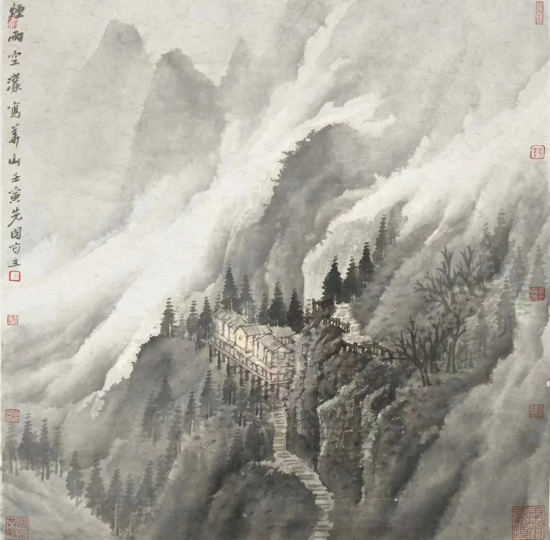 揽胜集翠——著名画家曾先国写生华山奇景