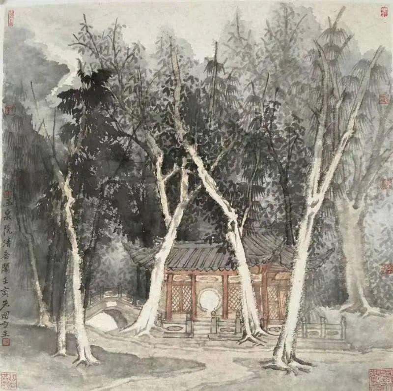 揽胜集翠——著名画家曾先国写生华山奇景