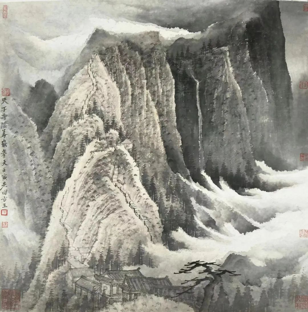 揽胜集翠——著名画家曾先国写生华山奇景