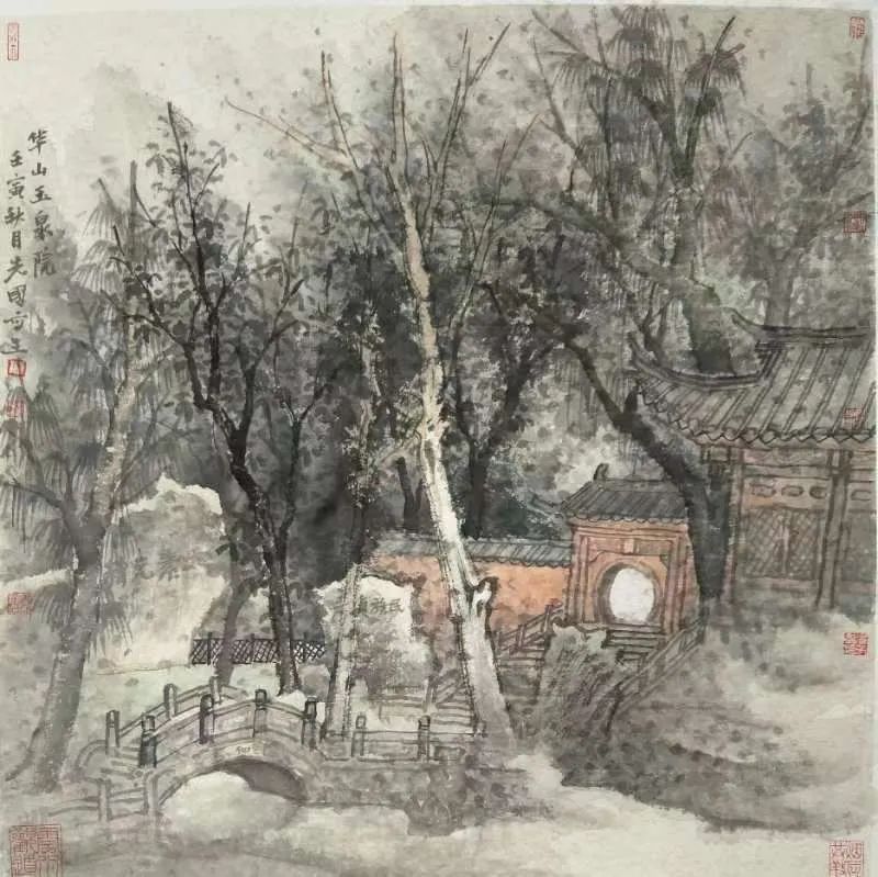 揽胜集翠——著名画家曾先国写生华山奇景