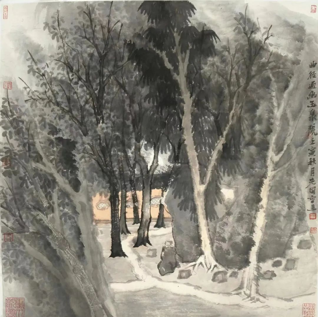 揽胜集翠——著名画家曾先国写生华山奇景