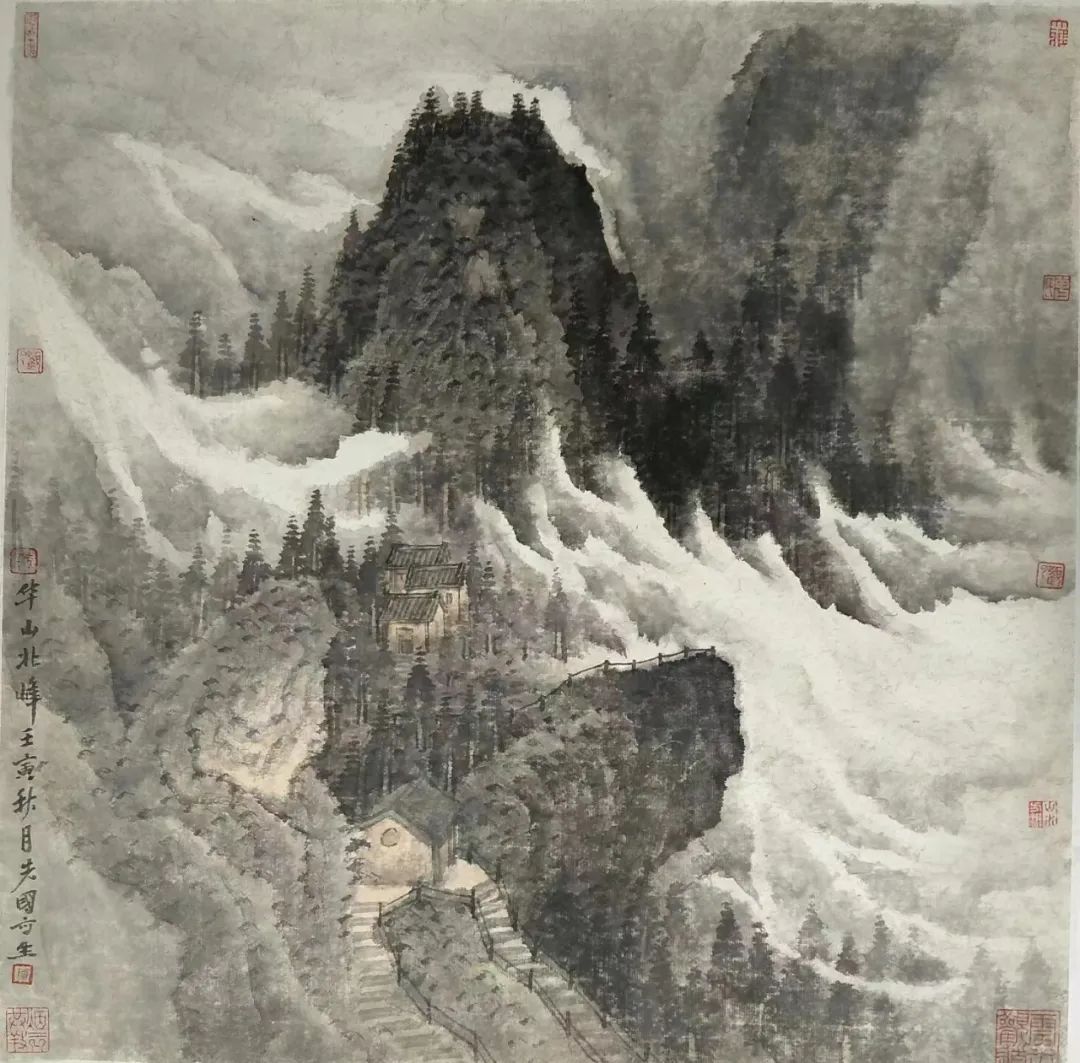 揽胜集翠——著名画家曾先国写生华山奇景