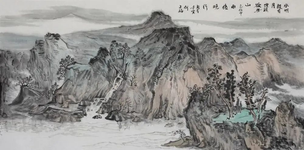 苍茫写万里江山，著名画家何占福受邀参展“水墨之界—中国当代书画名家学术邀请展”