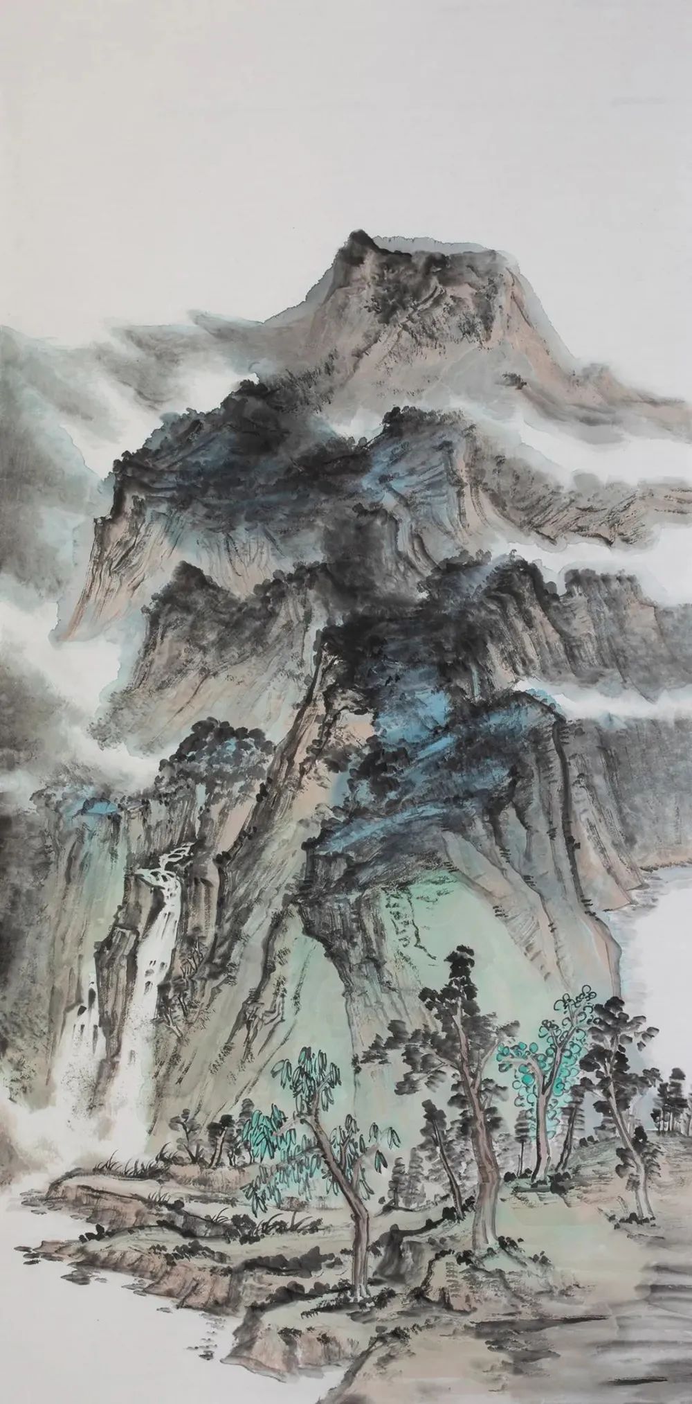 苍茫写万里江山，著名画家何占福受邀参展“水墨之界—中国当代书画名家学术邀请展”