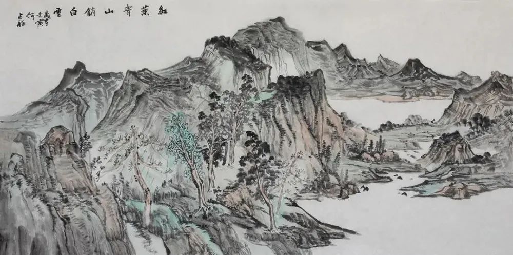 苍茫写万里江山，著名画家何占福受邀参展“水墨之界—中国当代书画名家学术邀请展”