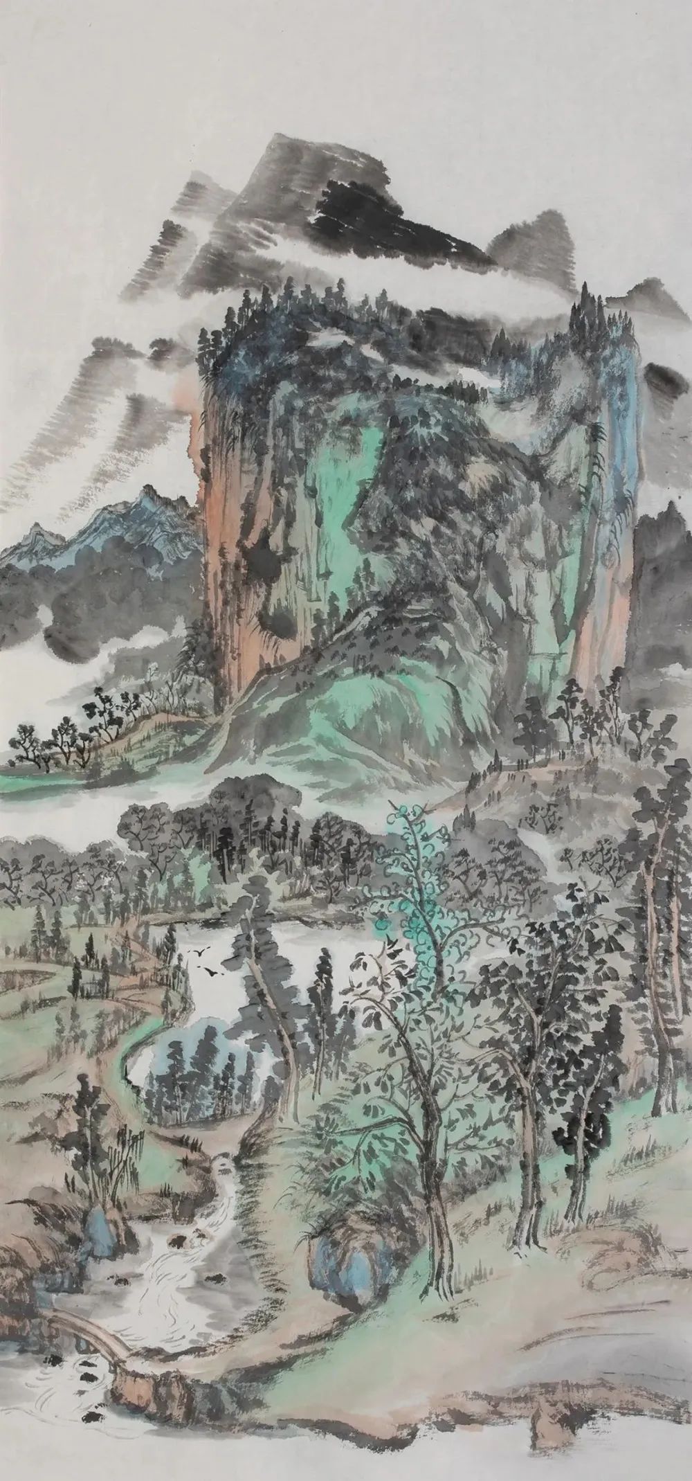 苍茫写万里江山，著名画家何占福受邀参展“水墨之界—中国当代书画名家学术邀请展”