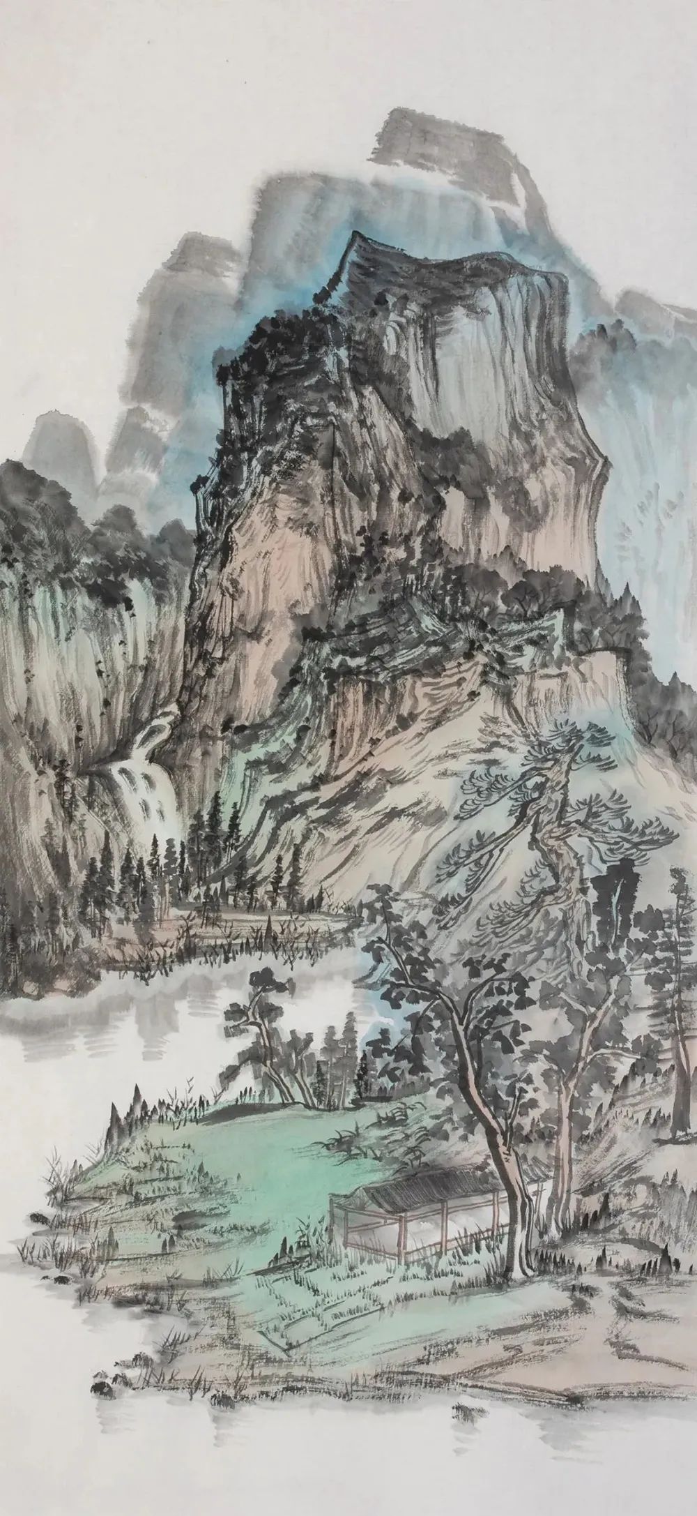 苍茫写万里江山，著名画家何占福受邀参展“水墨之界—中国当代书画名家学术邀请展”