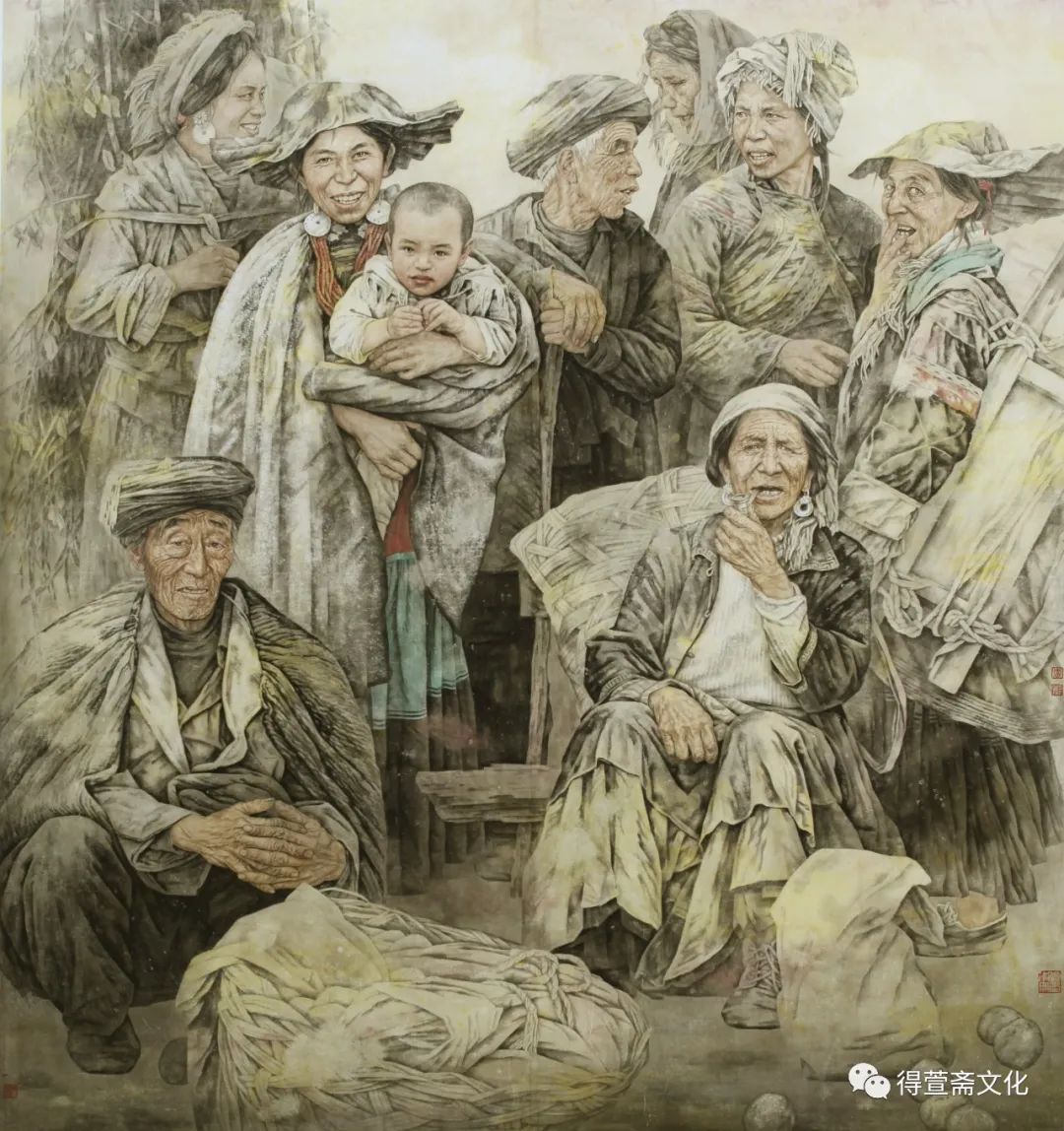 逸抒胸意，著名画家李国柱受邀参展“大美艺雕——当代中国写意人物画名家学术邀请展”