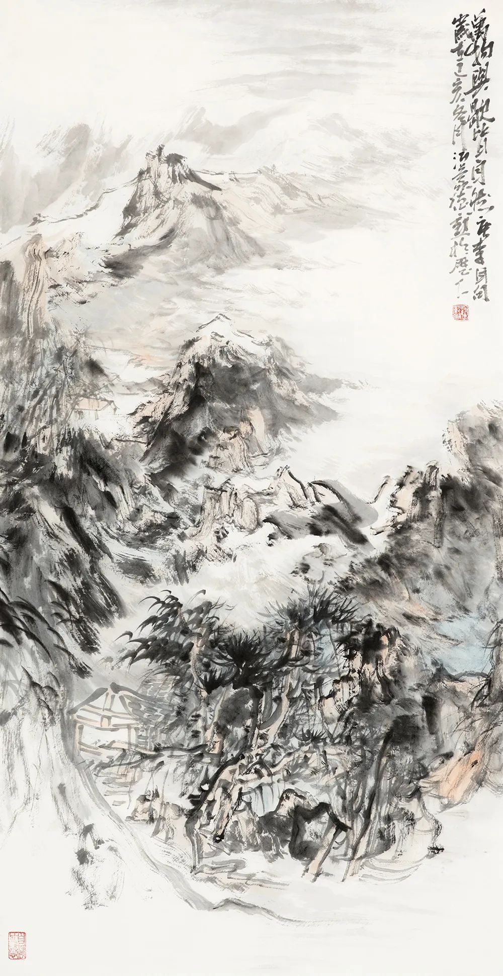 万物与歇皆自然，著名画家赵德勋应邀参展“水墨之界——中国当代书画名家学术邀请展”