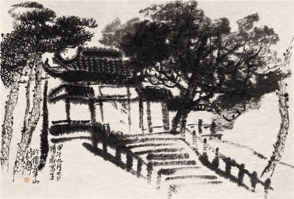 松柏落落 卉木蒙蒙——著名画家马锋辉笔下的山林秀景