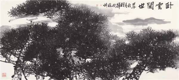 松柏落落 卉木蒙蒙——著名画家马锋辉笔下的山林秀景