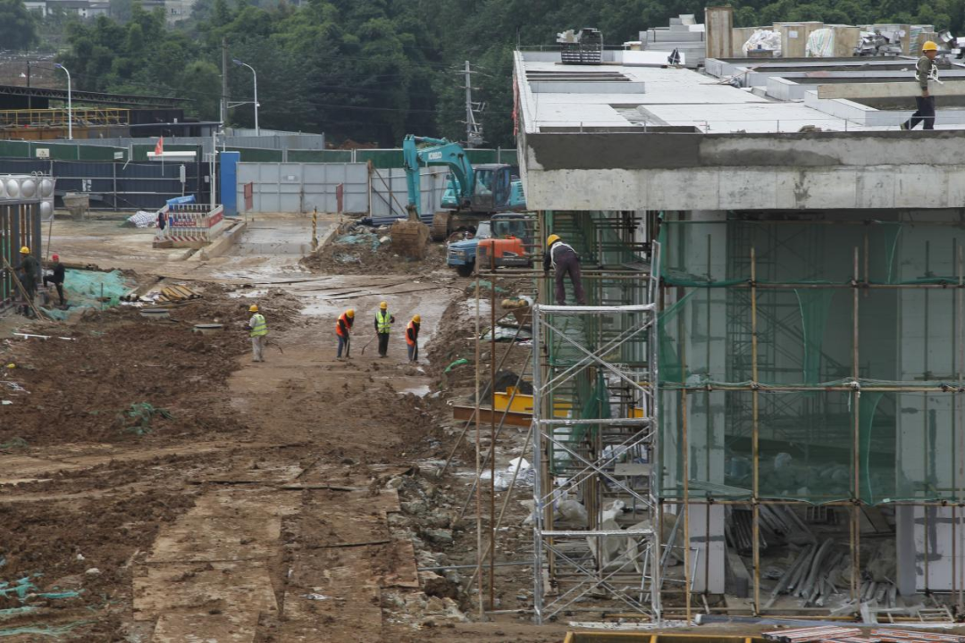 中铁隆承建，成都市龙泉驿区西河污水处理二厂完成设备层验收