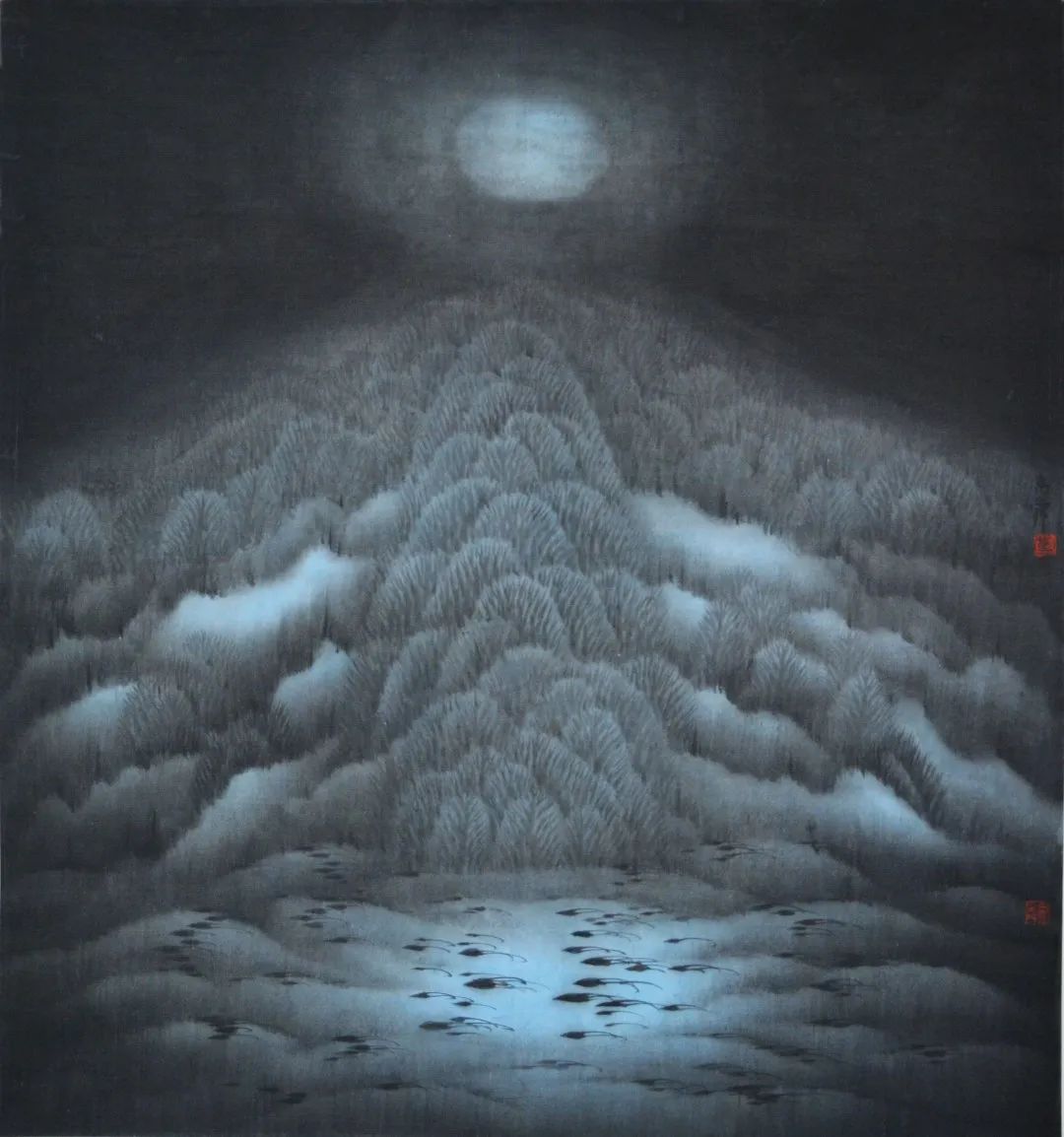 四海八荒 天地人和，著名画家卢禹舜应邀参展“丹青颂中华——全国书画名家邀请展”