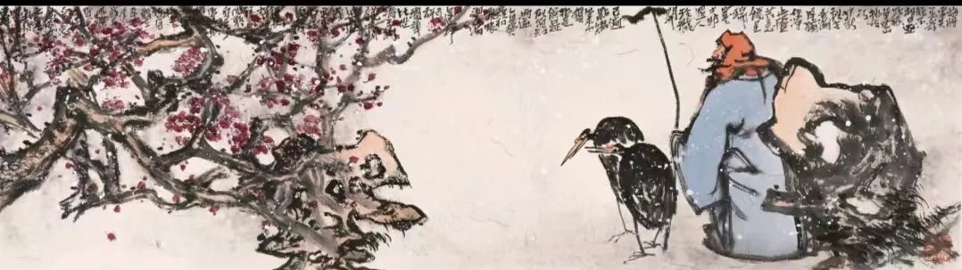 今月曾经照古人，著名画家张宜应邀参展“丹青颂中华——全国书画名家邀请展”