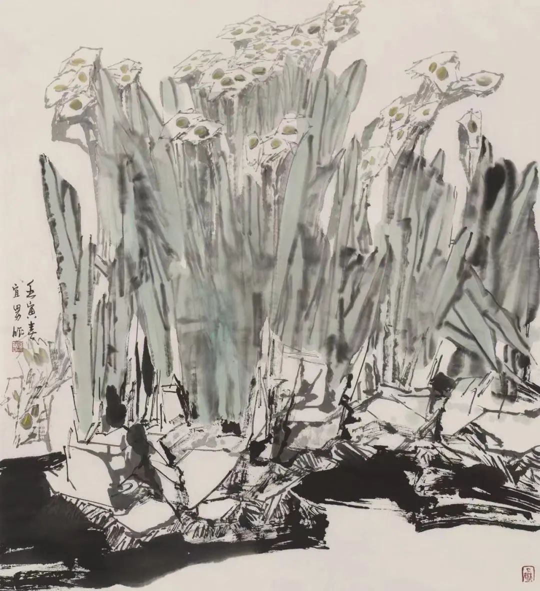 水墨淋漓  隽雅洒脱，著名画家乔宜男应邀参展“丹青颂中华——全国书画名家邀请展” 