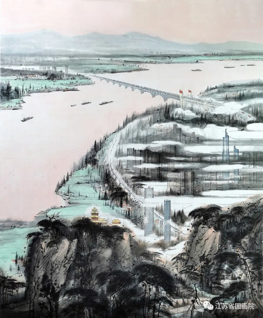 “喜迎二十大 礼赞新时代——2022江苏省国画院中国画作品展”今日开展