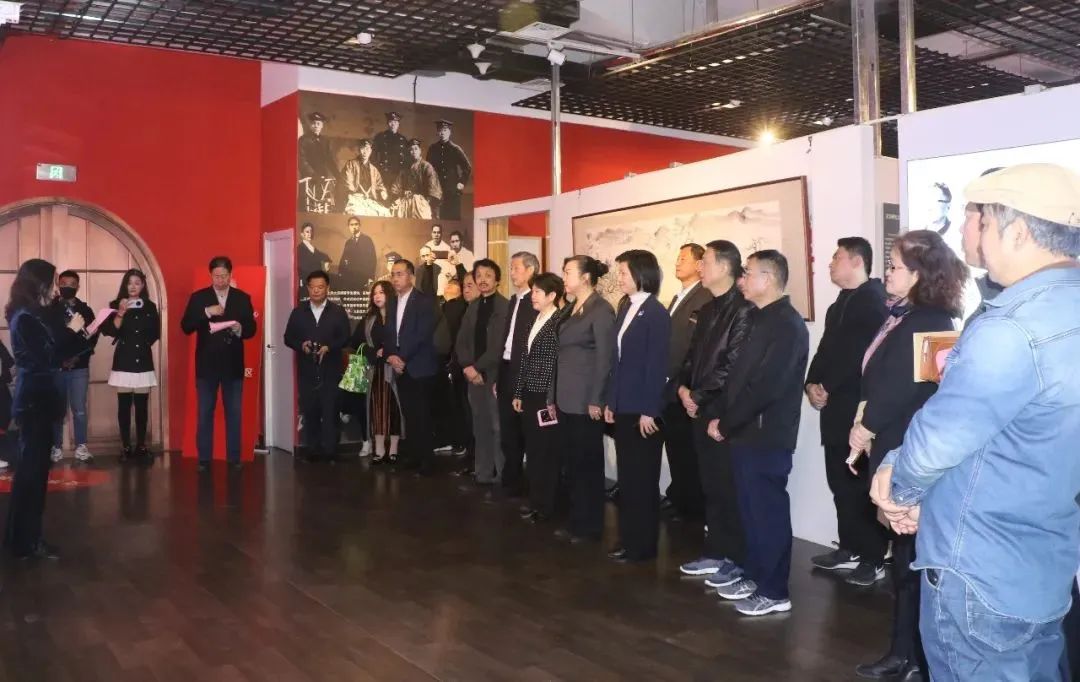 致公党济南市委会举办，“喜迎二十大·翰墨颂辉煌”主题书画展在济南开展