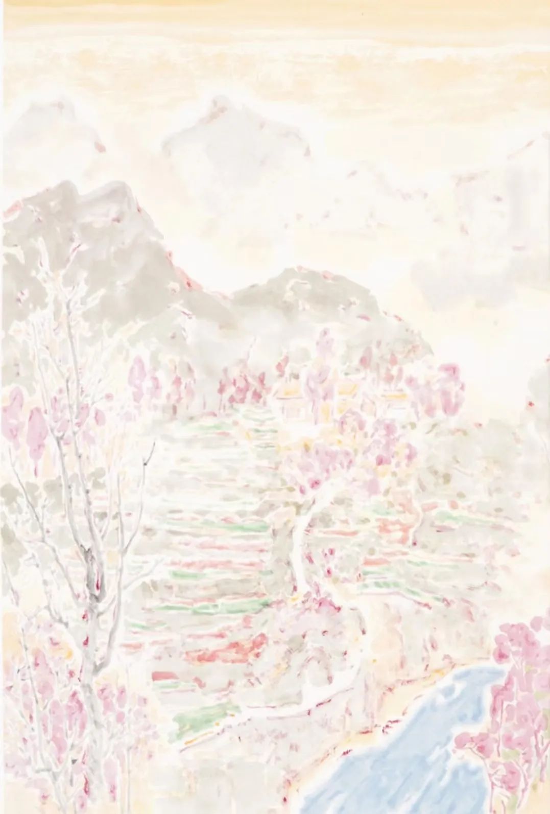 溪山云尽，著名画家王耀奎应邀参展“丹青颂中华——全国书画名家邀请展”