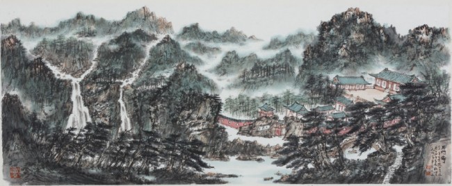 为青岛赋歌——走进著名画家张风塘笔下的“山海家园”