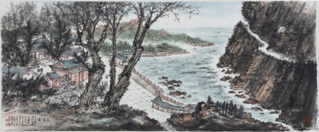 为青岛赋歌——走进著名画家张风塘笔下的“山海家园”