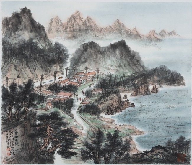 为青岛赋歌——走进著名画家张风塘笔下的“山海家园”