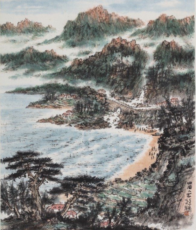 为青岛赋歌——走进著名画家张风塘笔下的“山海家园”