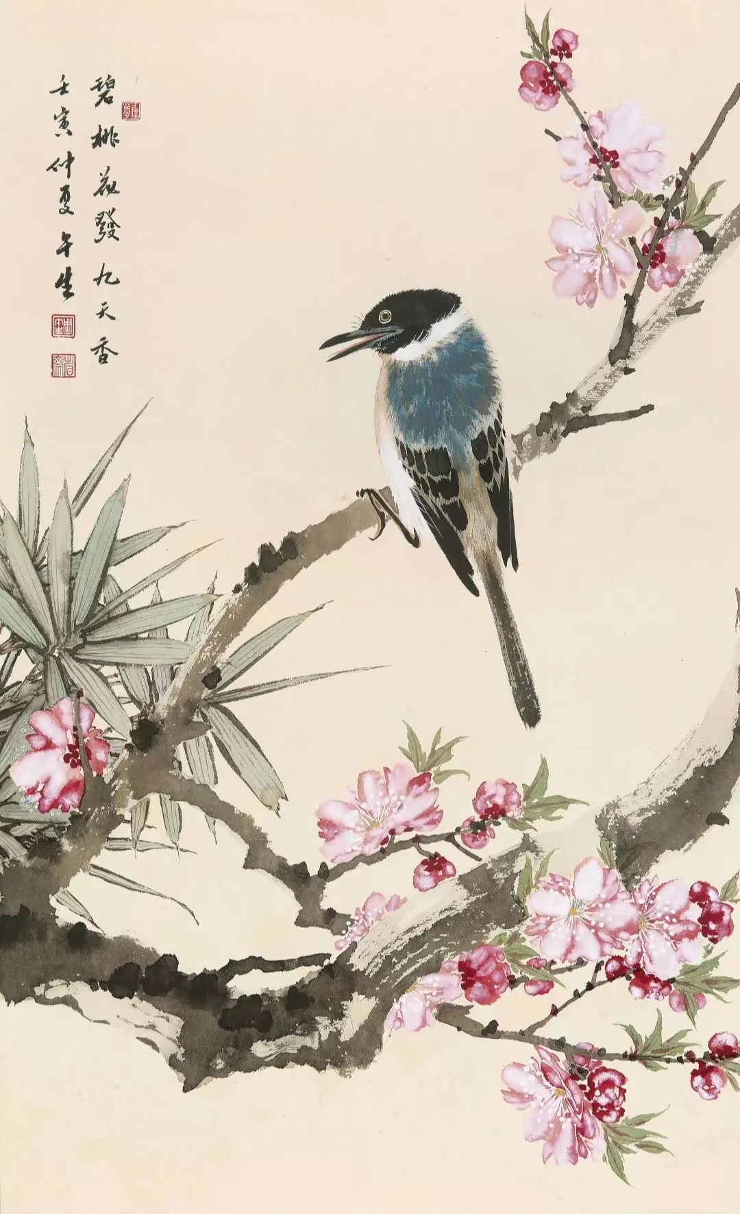 荷边弄水一身香，著名画家周午生应邀参展“丹青颂中华——全国书画名家邀请展”