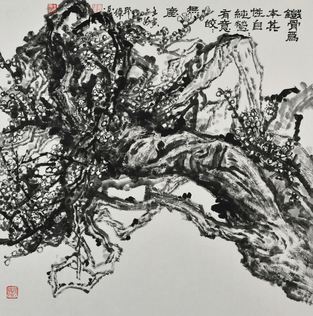 铁骨为本，青年画家黄邦伟应邀参展“丹青颂中华——全国书画名家邀请展”