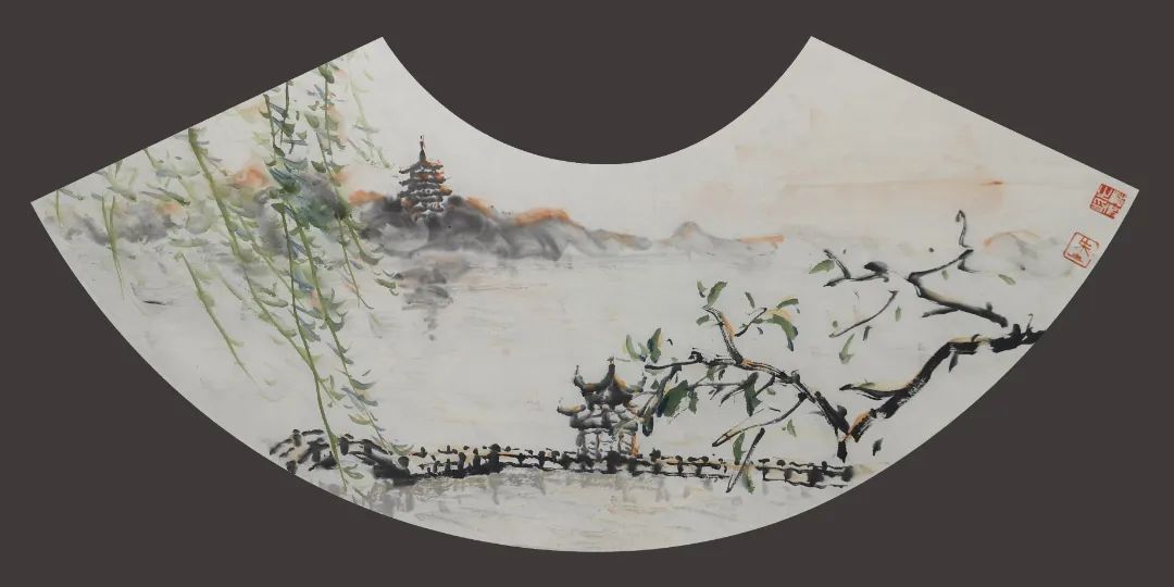 玉堂清韵，青年画家朱海波应邀参展“丹青颂中华——全国书画名家邀请展”