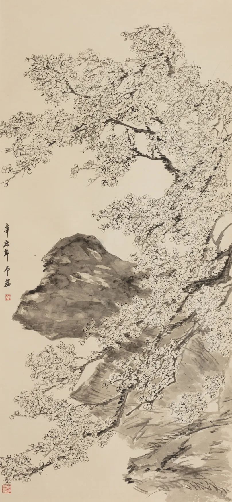 结心寄青松，青年画家丁予茜应邀参展“丹青颂中华——全国书画名家邀请展”