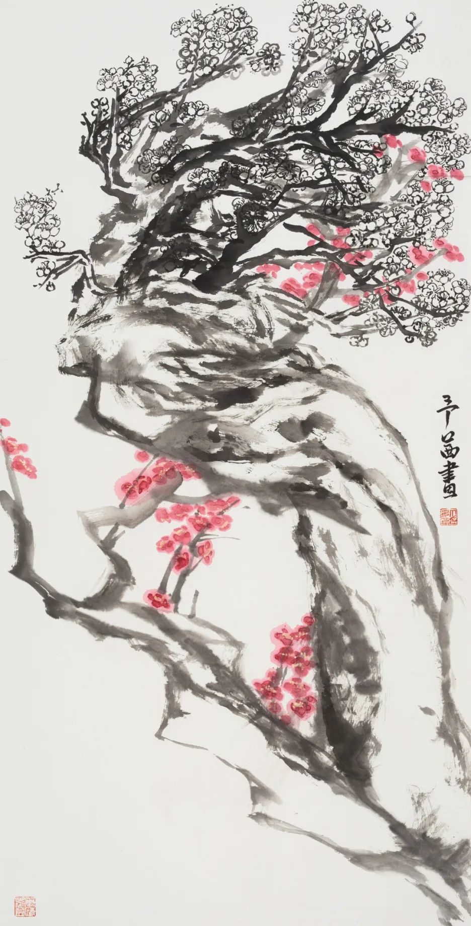 结心寄青松，青年画家丁予茜应邀参展“丹青颂中华——全国书画名家邀请展”