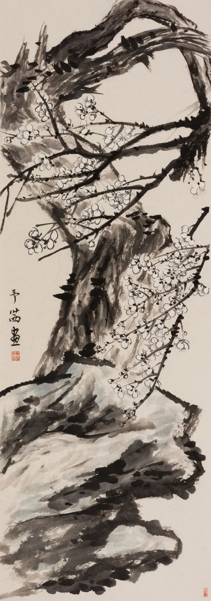 结心寄青松，青年画家丁予茜应邀参展“丹青颂中华——全国书画名家邀请展”