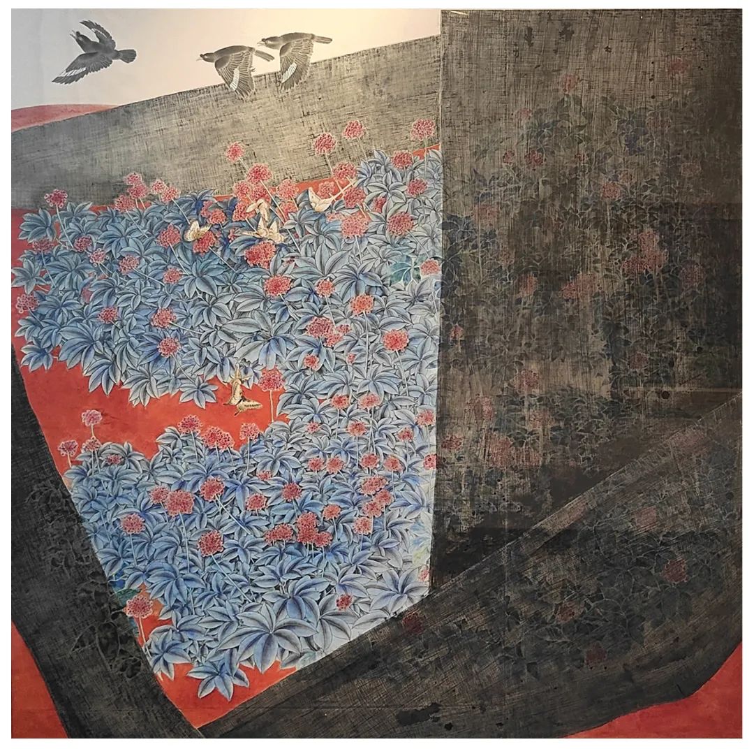 荷塘清趣，青年画家王博应邀参展“丹青颂中华——全国书画名家邀请展”