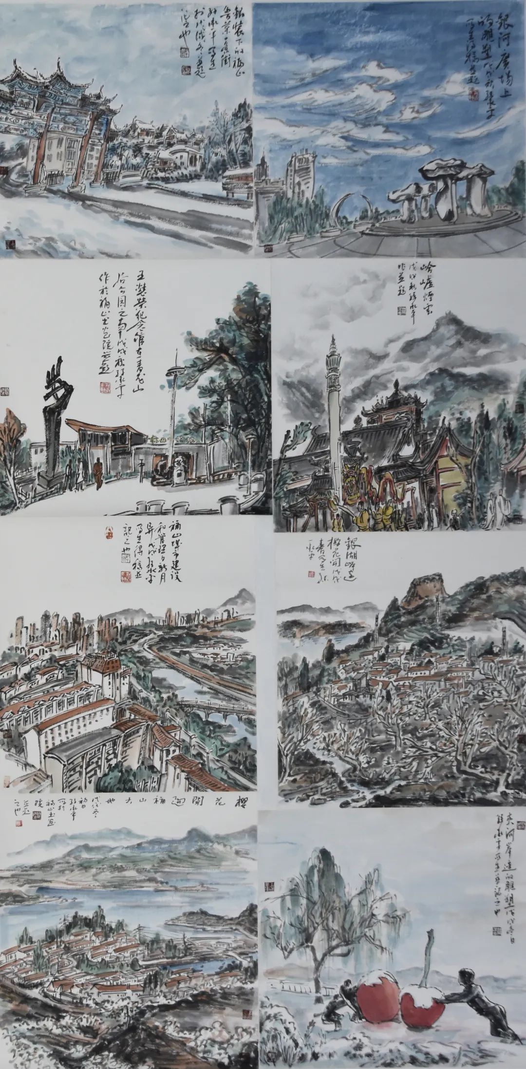 喜迎党的二十大，“守正出新——烟台画院40年美术书法作品汇报展”隆重开展