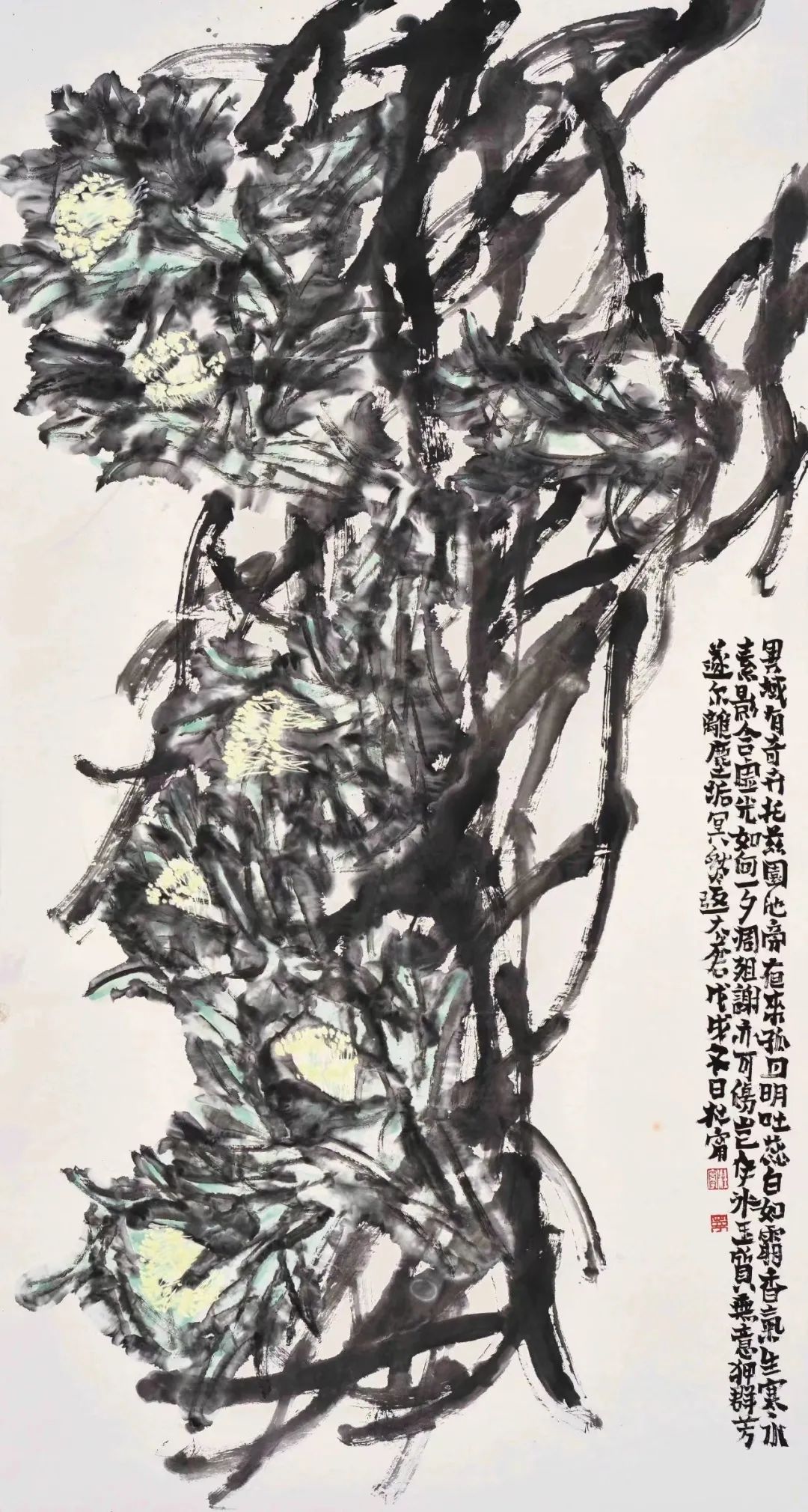 石榴香老庭枝低，青年画家杜宁应邀参展“丹青颂中华——全国书画名家邀请展”