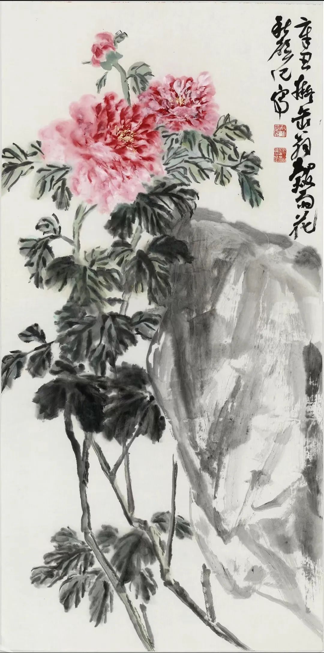 满塘素红碧，青年画家费秋声应邀参展“丹青颂中华——全国书画名家邀请展”