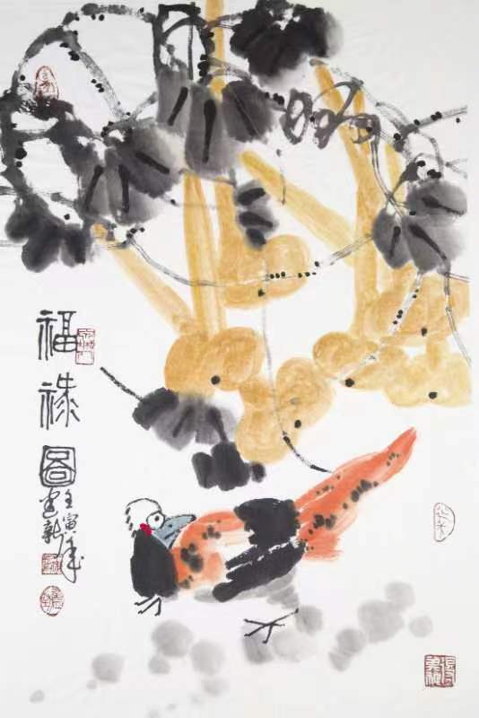 丹青传承  建瓴出新——品读著名画家王建新的花鸟作品