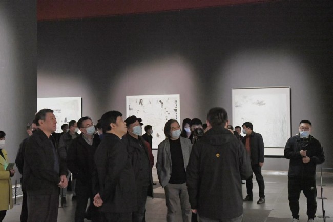 “潮涌黄河口——黄河生态保护与高质量发展美术创作展”＆“第四届山东画院年展”今日在山东美术馆同时启幕